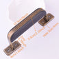 Luggage Handle Leather Handle Pull Handle Suitcase Side Holder for Cabinet Dresser Toolbox Luggage Trunk Replacement 1pcs