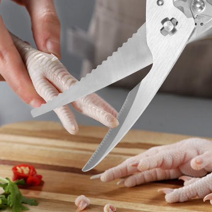Stainless Steel Kitchen Scissors Heavy Duty Removable Poultry Shears for Cutting Chicken Poultry Game Bone Meat Fish