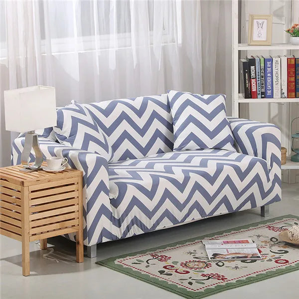 Elastic Sofa Covers Universal Slipcovers Stretch Sectional Throw Couch Corner Cover Cases for Living Room Armchairs1/2/3/4 Seat