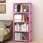 Bookcase Simple Bookshelf Easy Assembly Children Book Shelf Space-saving Sundries Organizer Rack Home Furniture Storage Holder