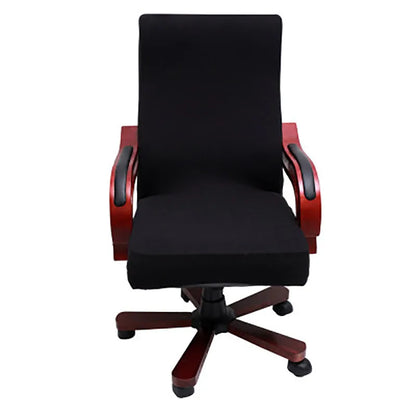 Plus Size Office Chair Covers Computer Universal Stretch Boss Chair Cover Modern High Back Rotating Lift Arm Chair Cover
