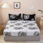 Luxury Flower Bed Sheet +Pillowcase Mattress Covers Fitted Sheet Sets With Elastic