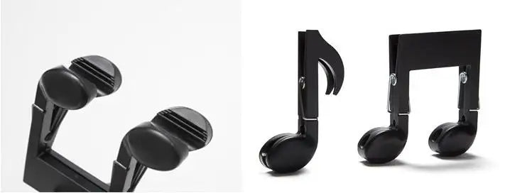 Single Double Music Notes Sock Clips Bag  Clamp Cloth Dry Storage Hanger Lingerie Hooks  Hat Underwear  HK-40