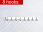 304 Stainless Steel Hook Punch-free Hooks Bathroom Towel Hook Strong Seamless Kitchen Hooks Metal Storage Rack Organizer WB 083