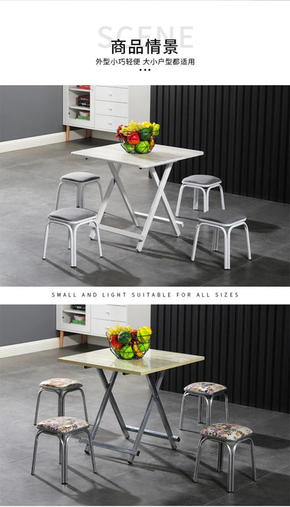 Modern Household Padded Stool Living Room Round Bench Coffee Table Step Stools Student Dormitory Solid Color Small Low Chairs