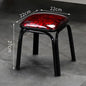Modern Household Padded Stool Living Room Round Bench Coffee Table Step Stools Student Dormitory Solid Color Small Low Chairs