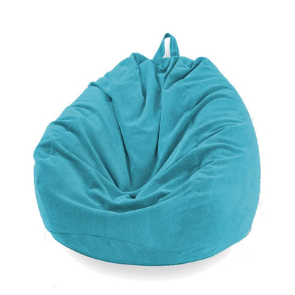10 Color Lazy Sofas Cover Chairs big with Inner Liner Warm Corduroy Lounger Seat Bean Bag Pouf Puff Couch Tatami Living Room