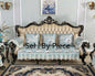 Modern High Quality Flower Embroider Sofa Towel Sofa Covers For Corner Sofa 1/2/3/4 Sectional Sofa Cover For Living Room Textile