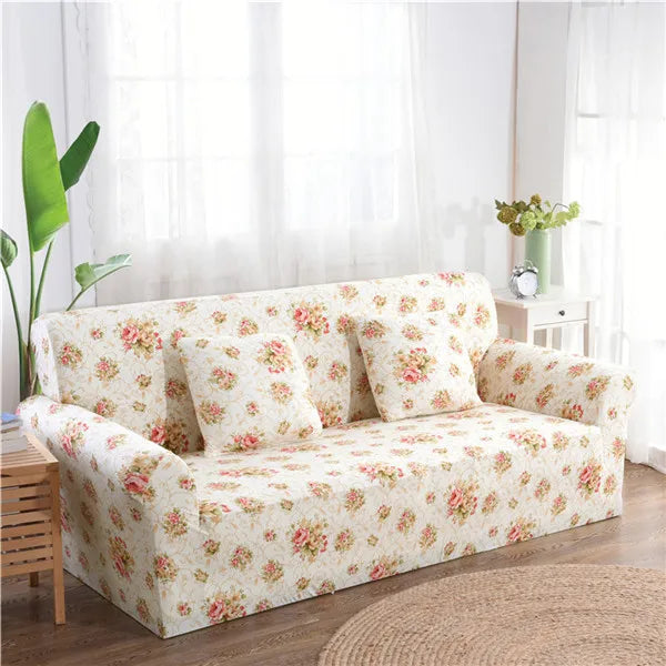 Elastic Sofa Covers Universal Slipcovers Stretch Sectional Throw Couch Corner Cover Cases for Living Room Armchairs1/2/3/4 Seat