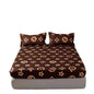 Luxury Flower Bed Sheet +Pillowcase Mattress Covers Fitted Sheet Sets With Elastic