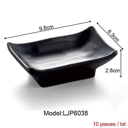 Imitation Porcelain Dinnerware Dinner Plates Tapas Dish With Hot Pot Restaurant A5 Melamine Dish Melamine Tableware