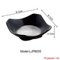Imitation Porcelain Dinnerware Dinner Plates Tapas Dish With Hot Pot Restaurant A5 Melamine Dish Melamine Tableware