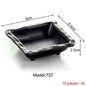 Imitation Porcelain Dinnerware Dinner Plates Tapas Dish With Hot Pot Restaurant A5 Melamine Dish Melamine Tableware