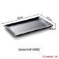 Melamine Dinnerware Dinner Plate Rectangle Plate Japanese Cuisine Restaurant Melamine Dish A5 Melamine Tableware Sushi Plate