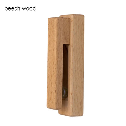 Natural Wooden towel Hooks Wall Mounted Vintage Single Organizer Hangers, Handmade Craft towel holder Rack