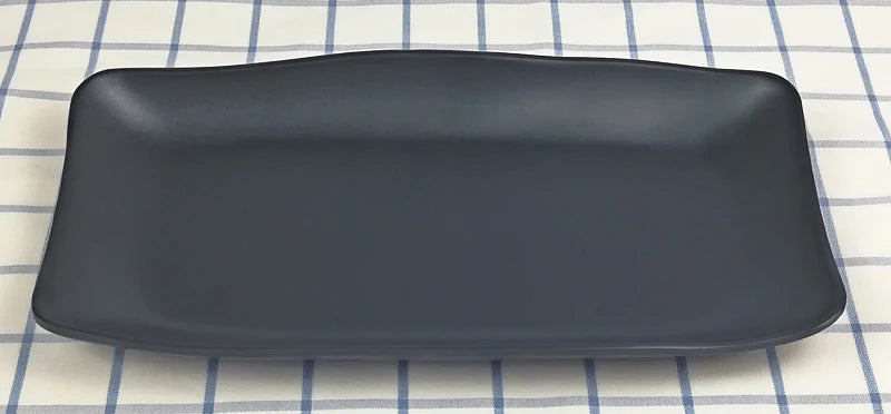 Melamine Dinnerware Dinner Plate Rectangle Plate Japanese Cuisine Restaurant Melamine Dish A5 Melamine Tableware Sushi Plate