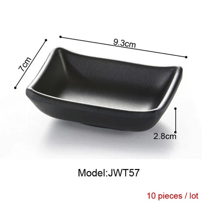 Imitation Porcelain Dinnerware Dinner Plates Tapas Dish With Hot Pot Restaurant A5 Melamine Dish Melamine Tableware