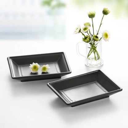 Imitation Porcelain Dinnerware Dinner Plates Tapas Dish With Hot Pot Restaurant A5 Melamine Dish Melamine Tableware