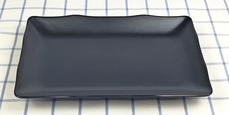 Melamine Dinnerware Dinner Plate Rectangle Plate Japanese Cuisine Restaurant Melamine Dish A5 Melamine Tableware Sushi Plate