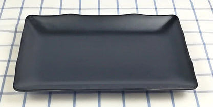 Melamine Dinnerware Dinner Plate Rectangle Plate Japanese Cuisine Restaurant Melamine Dish A5 Melamine Tableware Sushi Plate