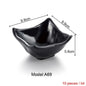 Imitation Porcelain Dinnerware Dinner Plates Tapas Dish With Hot Pot Restaurant A5 Melamine Dish Melamine Tableware
