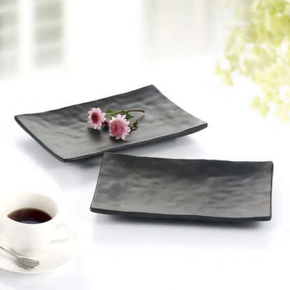 Melamine Dinnerware Dinner Plate Rectangle Plate Japanese Cuisine Restaurant Melamine Dish A5 Melamine Tableware Sushi Plate