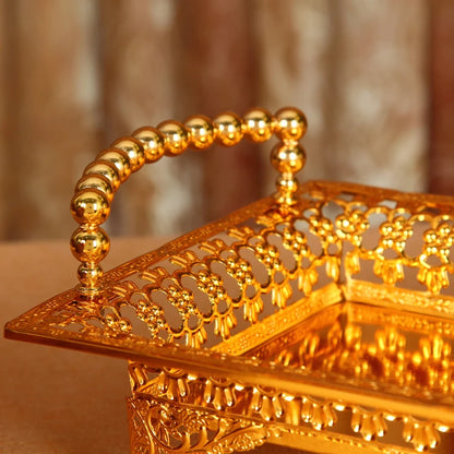 Special offer shipping high-end European fruit plate hotel supplies KTV Home Furnishing gold silver size fruit compote