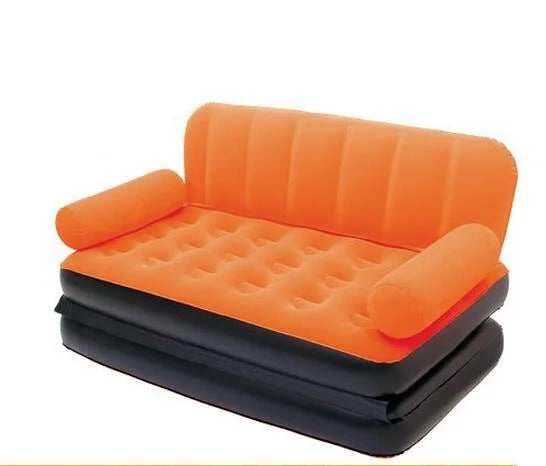 205CM X 146CM X 66CM outdoor l lazy inflatable sofa bed apartment folding bed multi-functional sofa