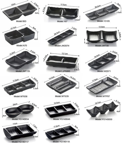 Melamine Dinnerware Dinner Plates Seasoning Sauce Dish With Hot Pot Restaurant A5 Melamine Dish Melamine Tableware Tapas Dish