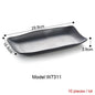 Melamine Dinnerware Dinner Plate Rectangle Plate Japanese Cuisine Restaurant Melamine Dish A5 Melamine Tableware Sushi Plate
