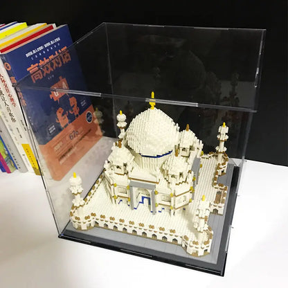 10-40cm Display Box for Collectibles Assemble Clear Acrylic Case Dustproof Protection Showcase for Action Figures Organizing Toy
