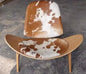 JOYLIVE Modern Lounge Three-Legged Shell Chair Ash Plywood Fabric Upholstery Living Room Furniture