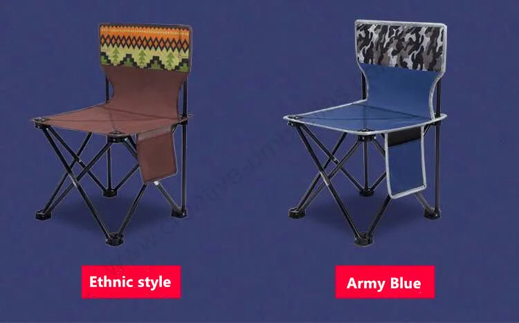 Bearing 150kg waterproof tensile 600D oxford outdoor collapsible compact foldable fishing traveling carrying away  beach chair