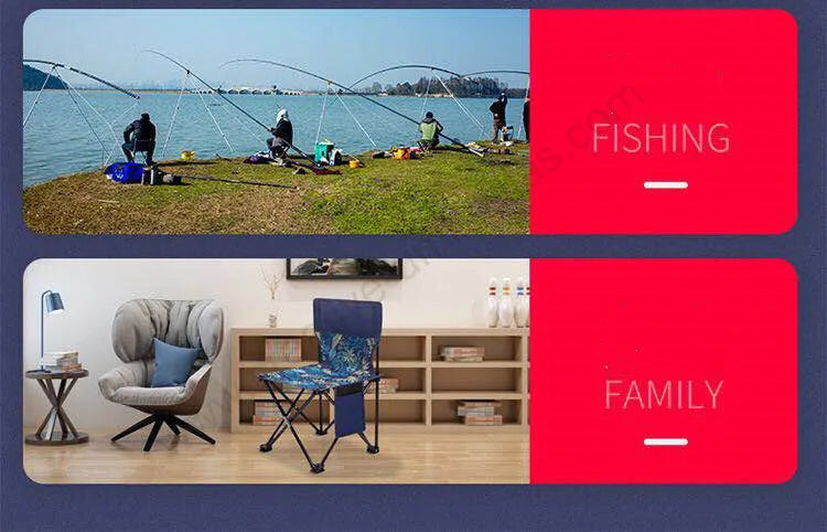 Bearing 150kg waterproof tensile 600D oxford outdoor collapsible compact foldable fishing traveling carrying away  beach chair
