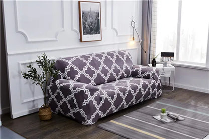 Elastic Sofa Covers Universal Slipcovers Stretch Sectional Throw Couch Corner Cover Cases for Living Room Armchairs1/2/3/4 Seat