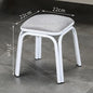 Modern Household Padded Stool Living Room Round Bench Coffee Table Step Stools Student Dormitory Solid Color Small Low Chairs