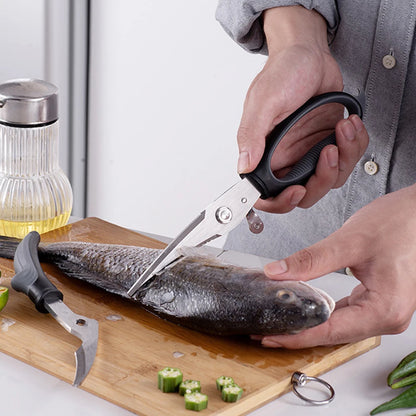 Stainless Steel Kitchen Scissors Heavy Duty Removable Poultry Shears for Cutting Chicken Poultry Game Bone Meat Fish