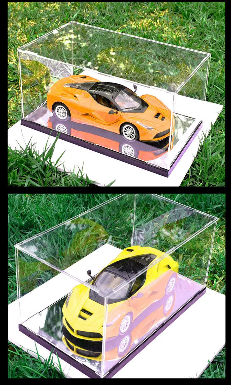 10-40cm Display Box for Collectibles Assemble Clear Acrylic Case Dustproof Protection Showcase for Action Figures Organizing Toy