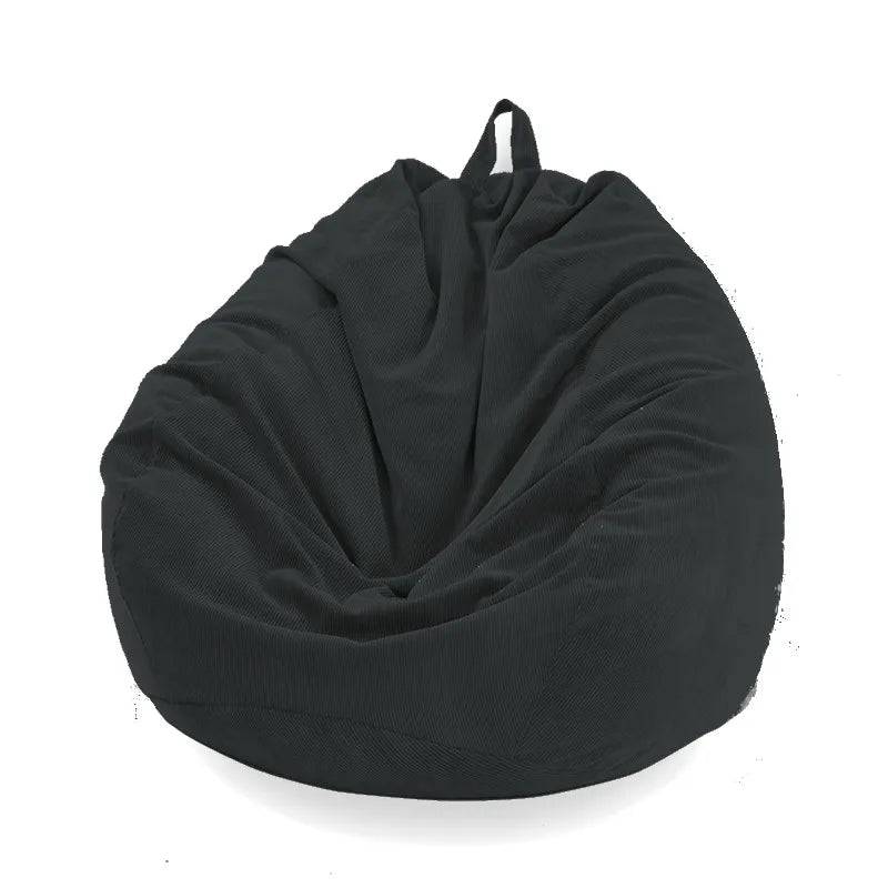 10 Color Lazy Sofas Cover Chairs big with Inner Liner Warm Corduroy Lounger Seat Bean Bag Pouf Puff Couch Tatami Living Room