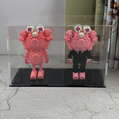 10-40cm Display Box for Collectibles Assemble Clear Acrylic Case Dustproof Protection Showcase for Action Figures Organizing Toy