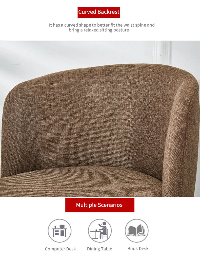 Dining Room Chairs Nordic Style Dining Table With Chairs Set Furniture Cotton Linen Solid Wood Hotel Kitchen Restaurant Stool