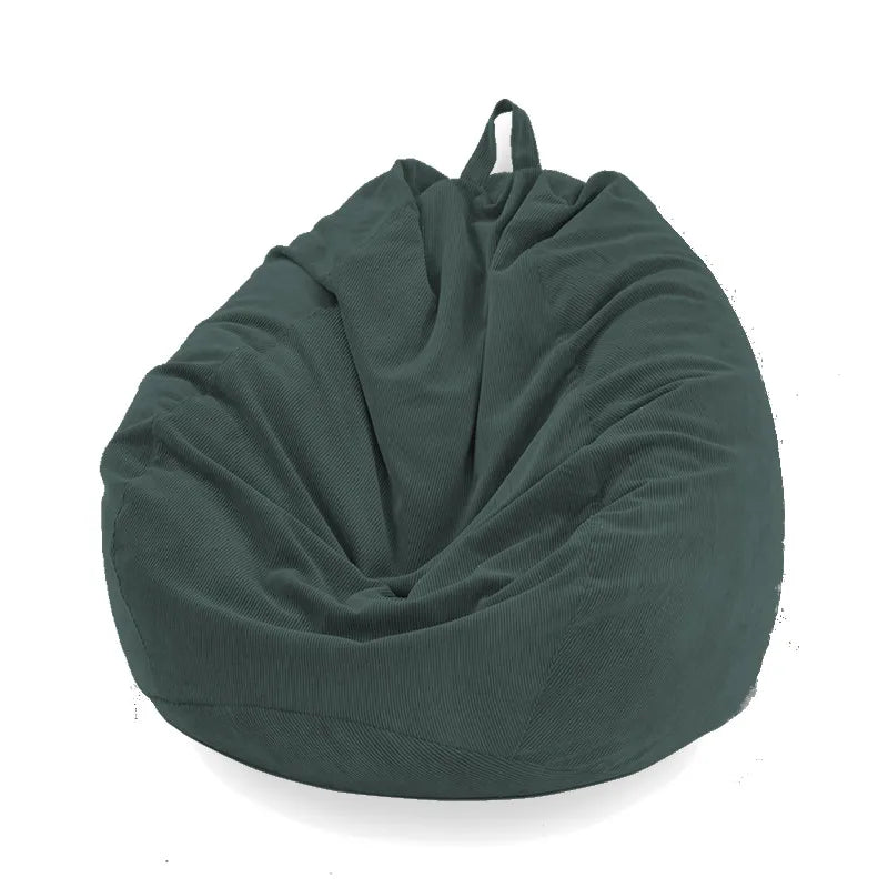 10 Color Lazy Sofas Cover Chairs big with Inner Liner Warm Corduroy Lounger Seat Bean Bag Pouf Puff Couch Tatami Living Room
