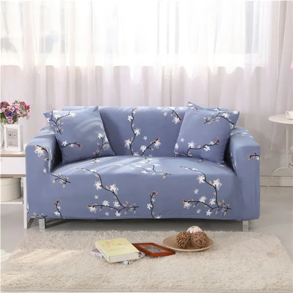 Elastic Sofa Covers Universal Slipcovers Stretch Sectional Throw Couch Corner Cover Cases for Living Room Armchairs1/2/3/4 Seat