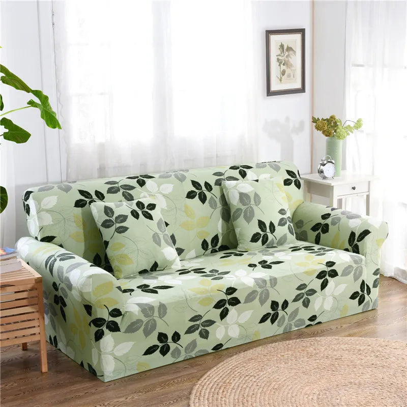 Elastic Sofa Covers Universal Slipcovers Stretch Sectional Throw Couch Corner Cover Cases for Living Room Armchairs1/2/3/4 Seat