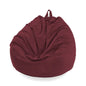 10 Color Lazy Sofas Cover Chairs big with Inner Liner Warm Corduroy Lounger Seat Bean Bag Pouf Puff Couch Tatami Living Room