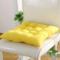 Soft Kitchen Chair Cushion Solid Seat Pillow For Car Home Red Square Chair Pad Office Sitting Cushhions Decorative Room Almofada