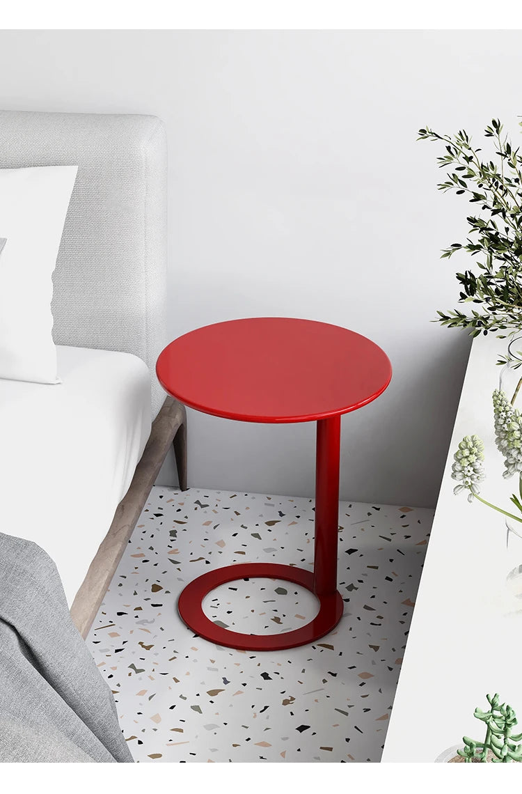Nordic Living Room Furniture Coffee Table Metal Craft Mini Sofa Side Tables Indoor Mobile Bedside Table Home Decor Furnitures