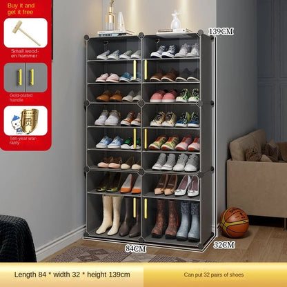 Shoe Rack Folding Home Furniture Modern Live Room Cabinets Shoes Storage Organizers Cupboards Hallway Entrance Shelf Shoes
