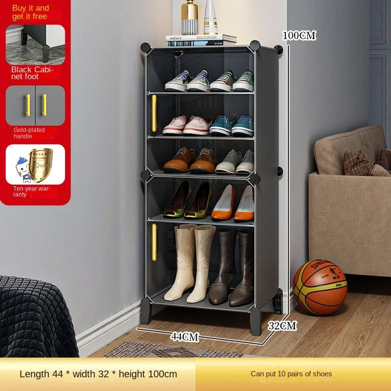 Shoe Rack Folding Home Furniture Modern Live Room Cabinets Shoes Storage Organizers Cupboards Hallway Entrance Shelf Shoes