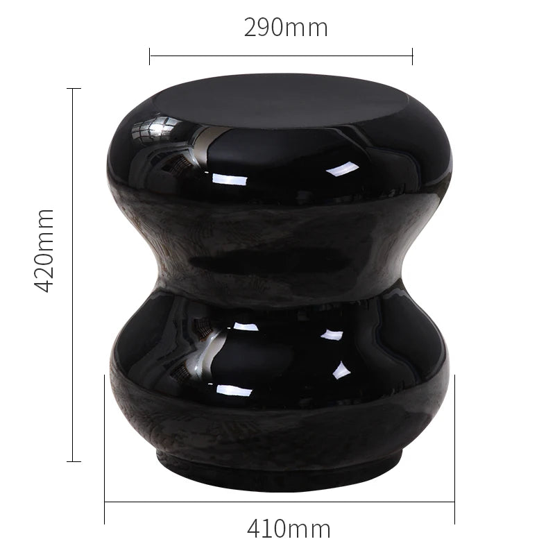 luxury side table black console table  Nordic Contemporary corner coffee table